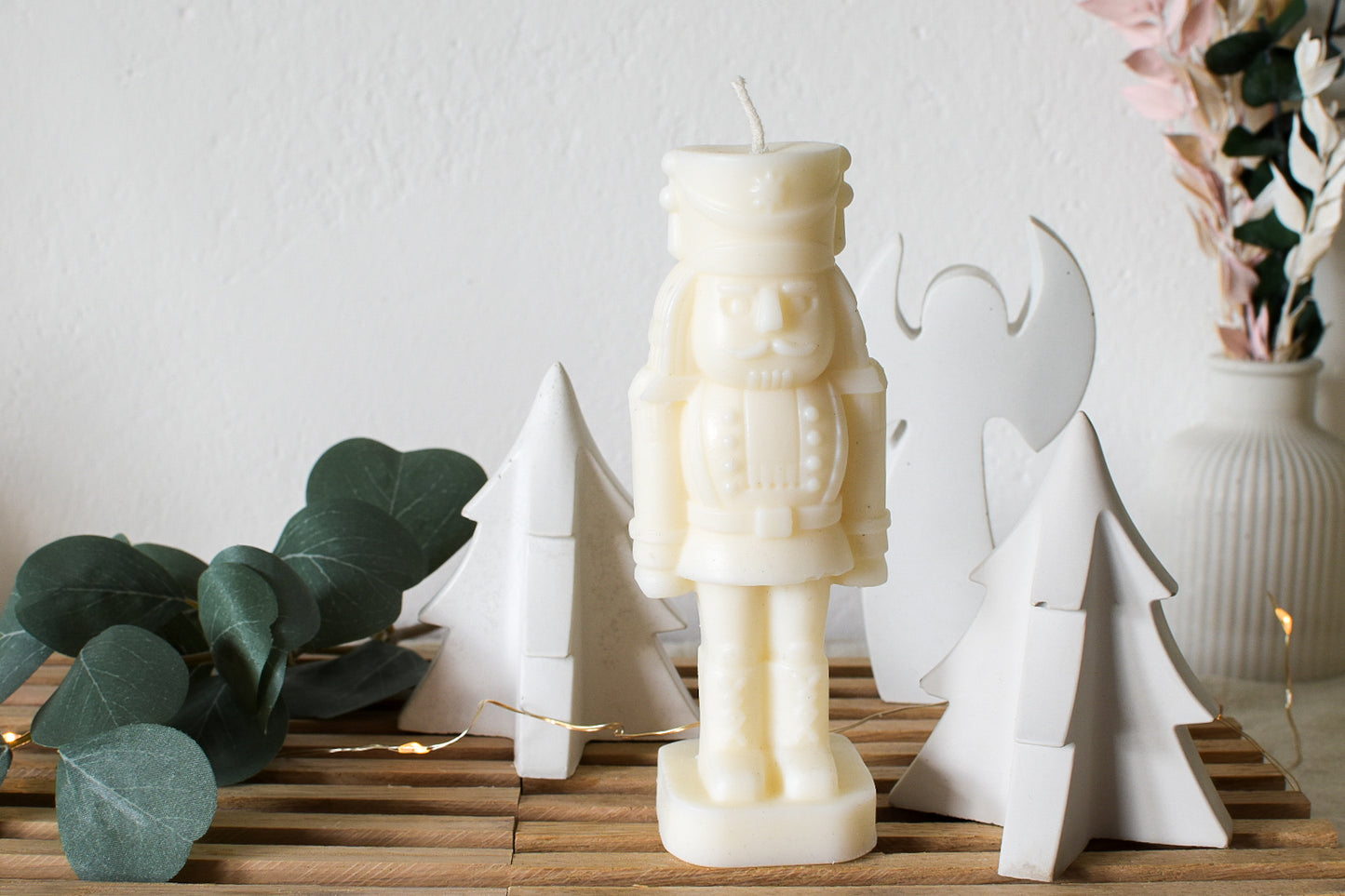 Kerze "Nussknacker" - Weihnachtsdekoratioin