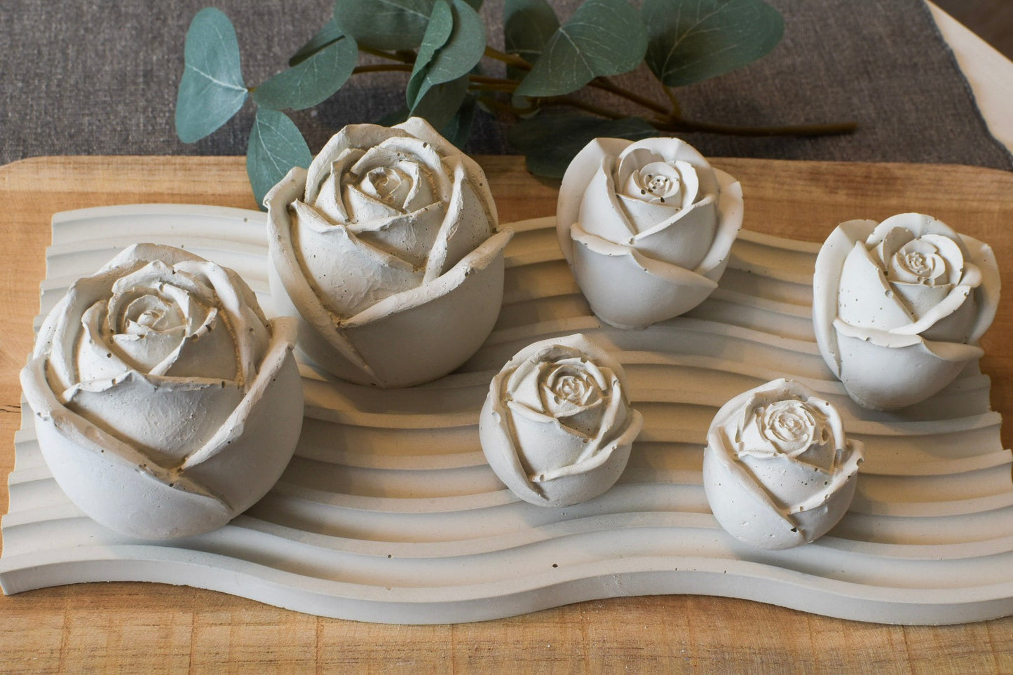 Rosen aus Beton in 3 Größen