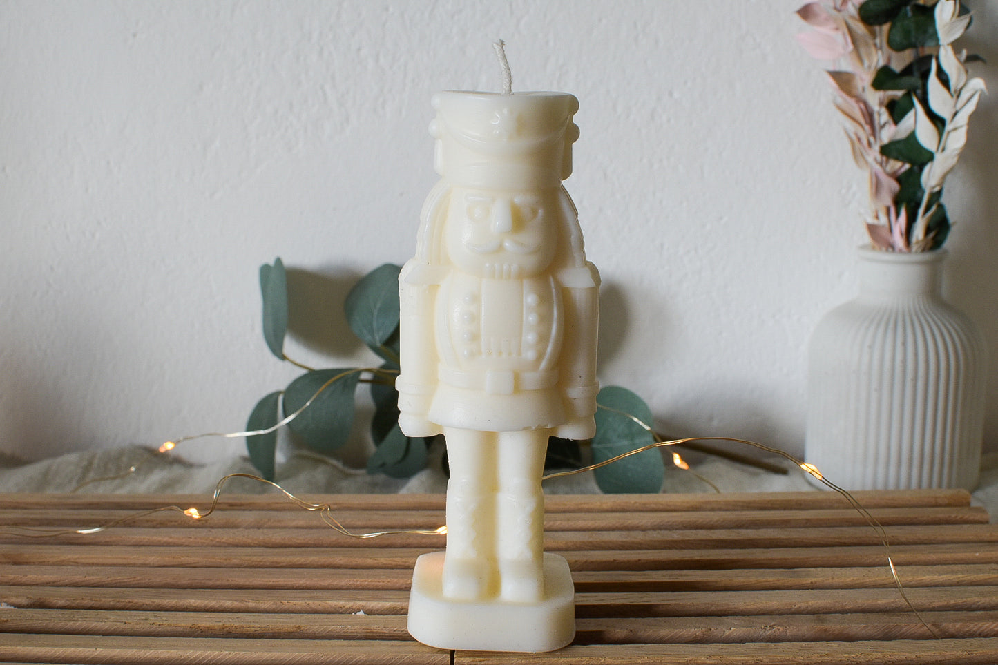 Kerze "Nussknacker"  -  Weihnachtsdekoratioin