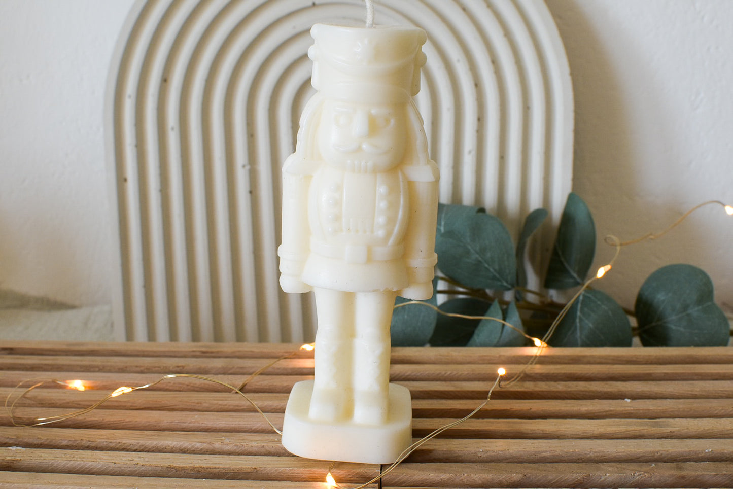 Kerze "Nussknacker"  -  Weihnachtsdekoratioin