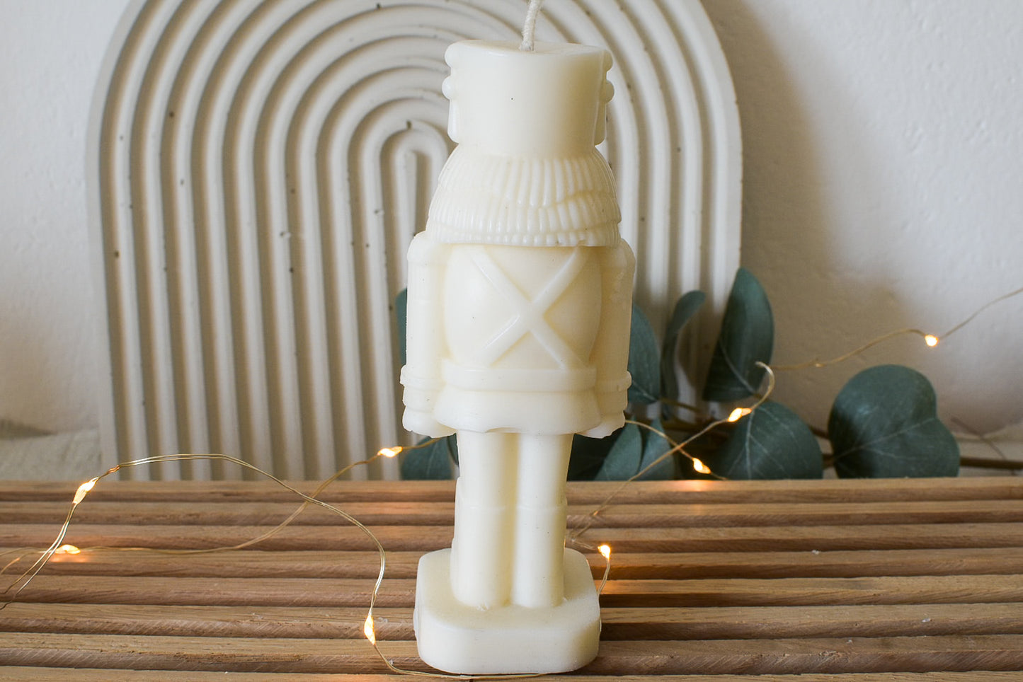 Kerze "Nussknacker"  -  Weihnachtsdekoratioin