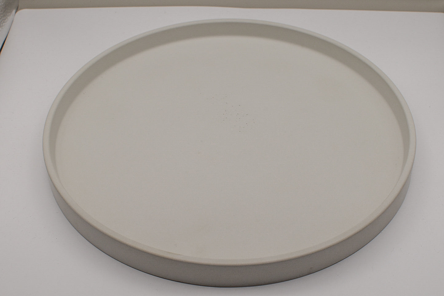 Tablett aus Beton für Kerzen, Betontablett hochwertig in hellgrau