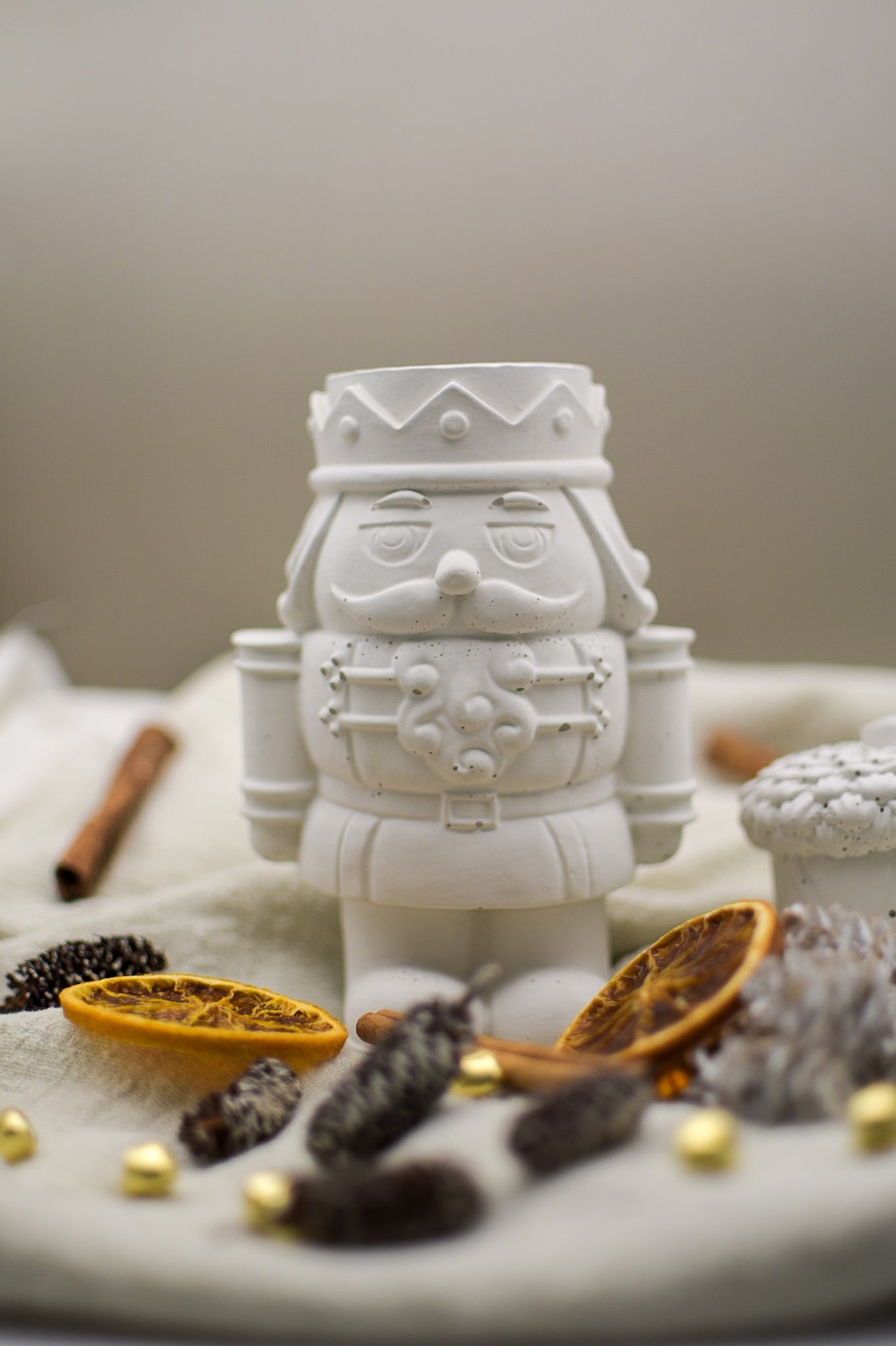 Deko aus Beton für Weihnachten