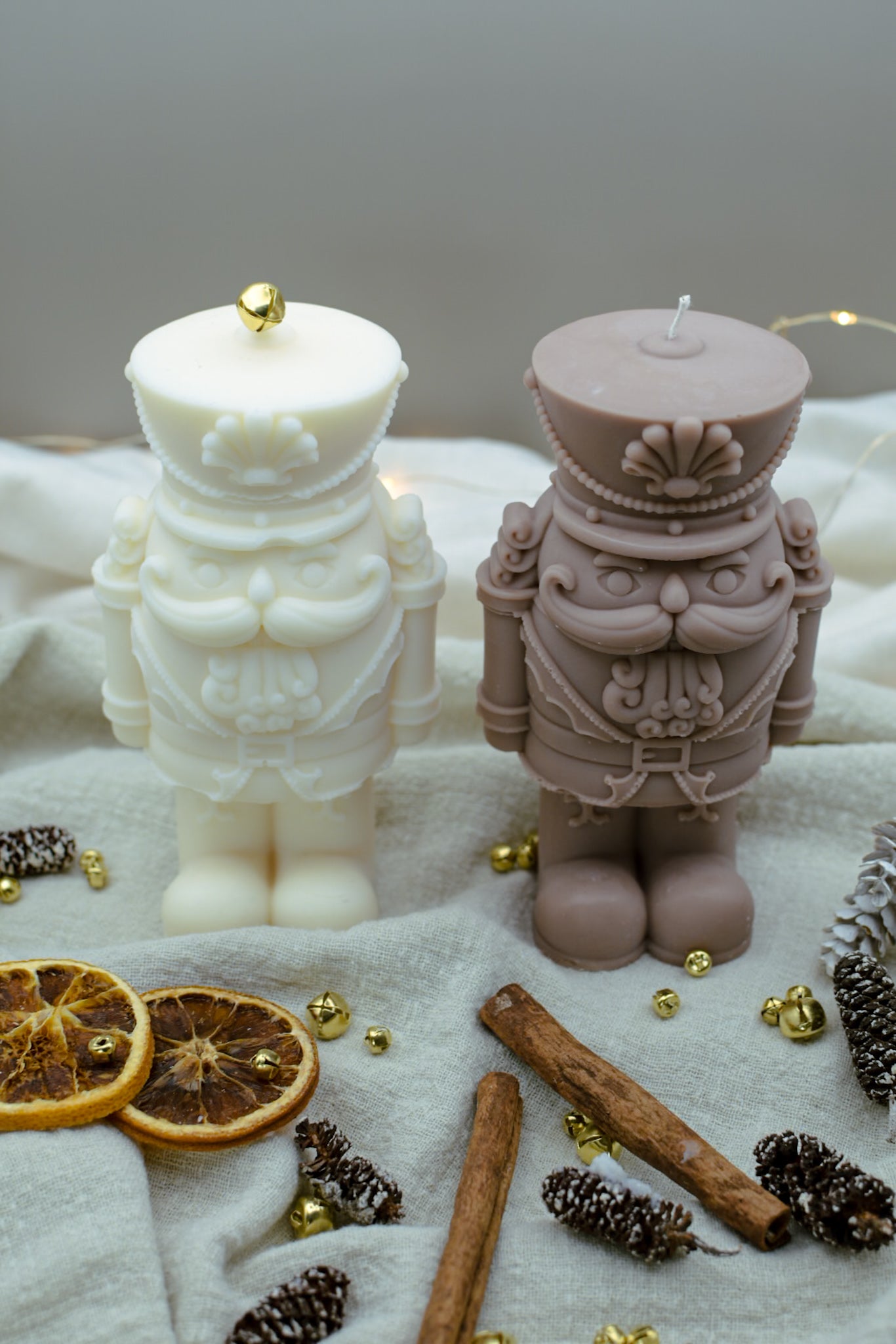 upcycling Deko aus Olivenwachs zu Weihnachten