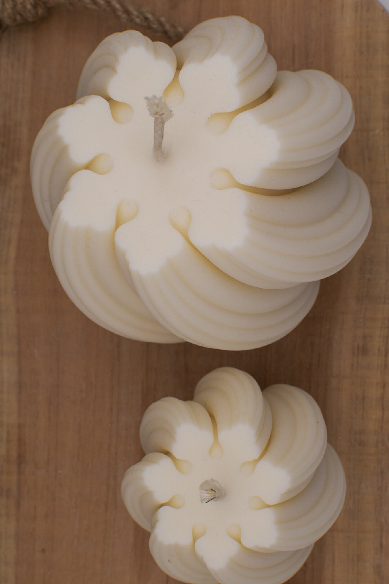 Kerze "Swirl", 3 Größen