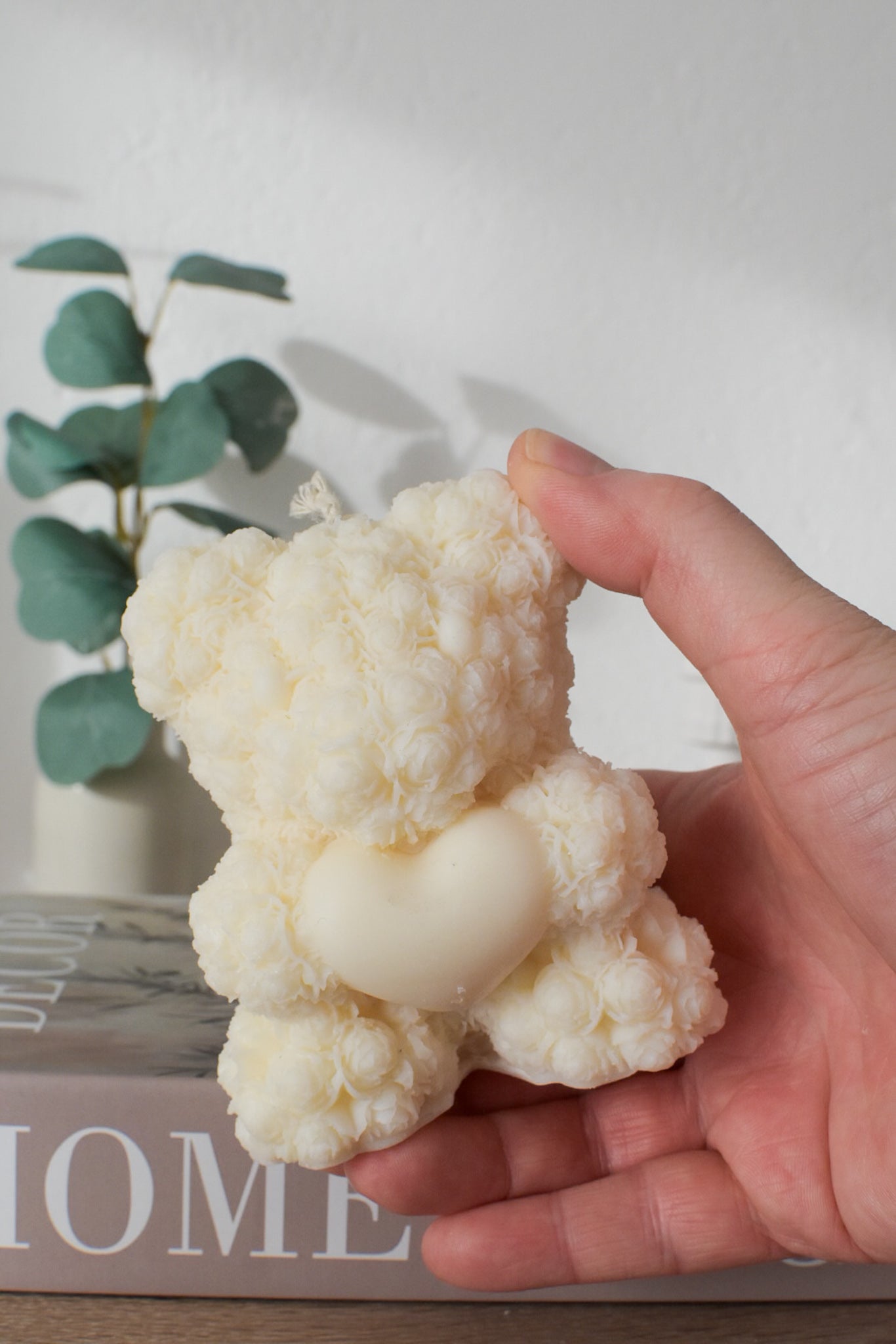 Kerze, Bär "Herzig", 2 Größen