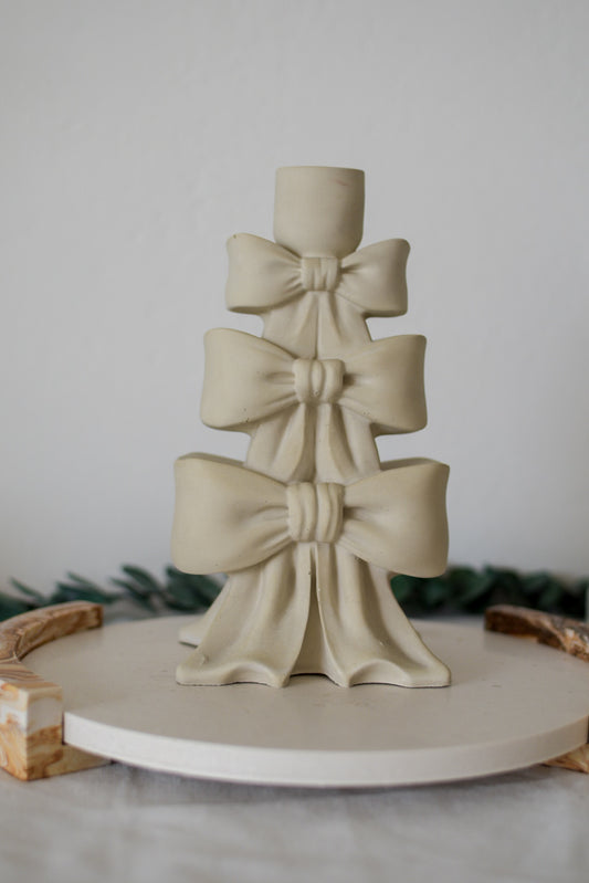 Schleifen-Kerzenständer für Stabkerzen