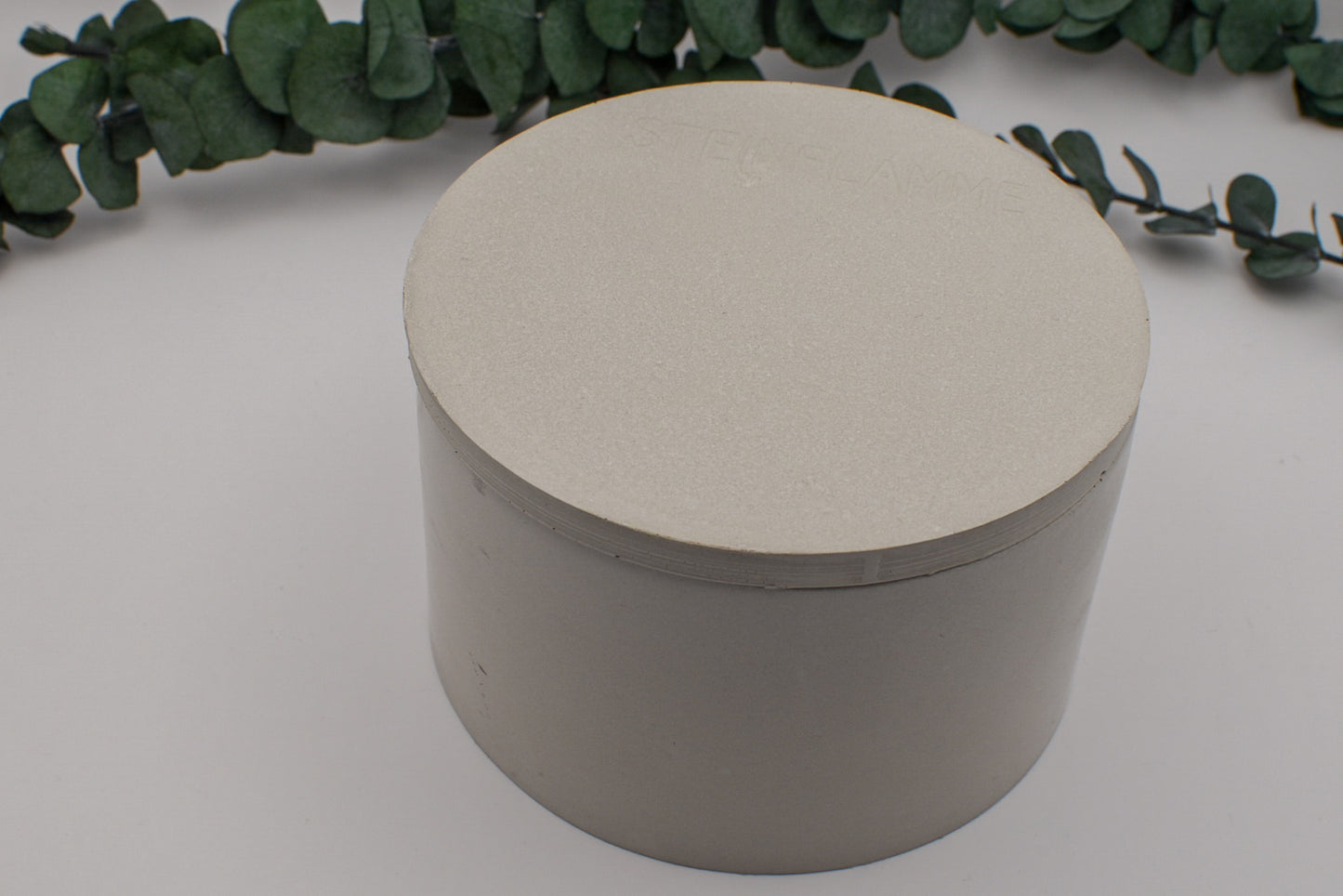 Tischfeuer – Betonkerze für draußen mit Deckel