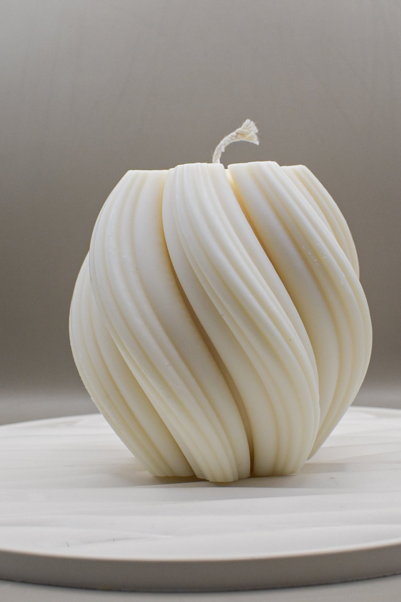 Kerze "Swirl", 3 Größen