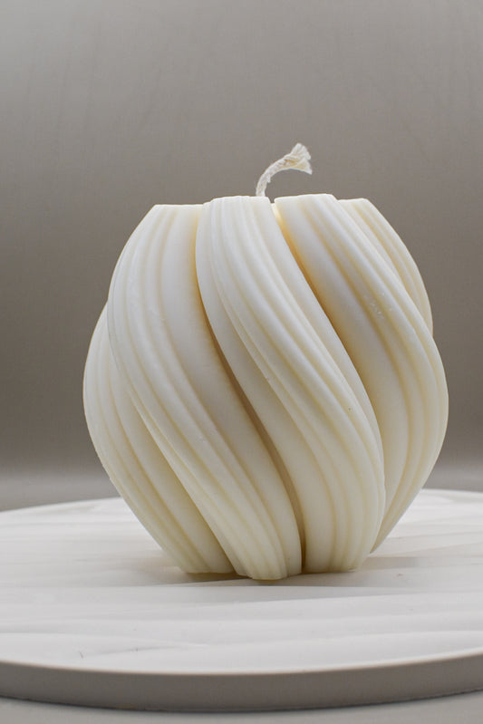 Kerze "Swirl", 3 Größen