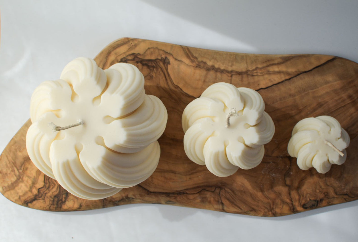 Kerze "Swirl", 3 Größen